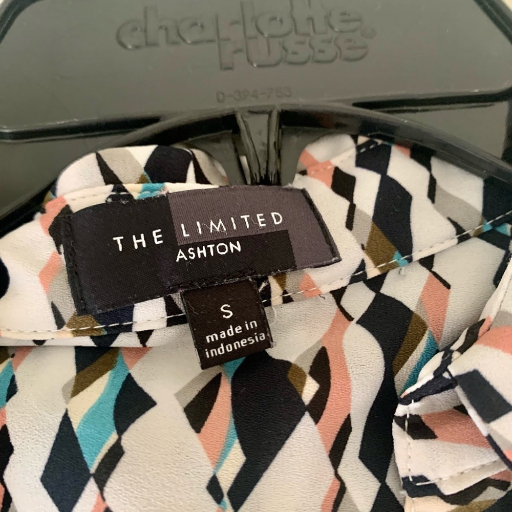 Long sleeved multi-colored blouse from LIMITED